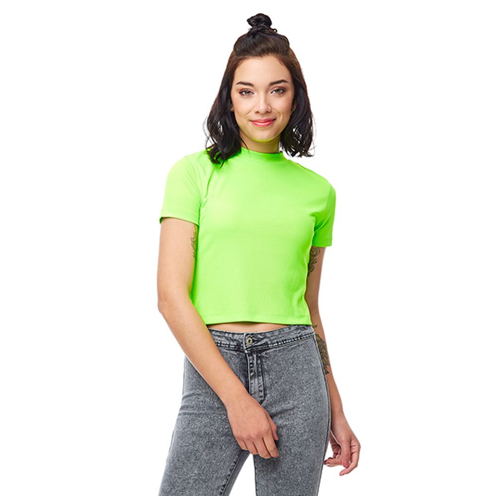 polera fluor mujer