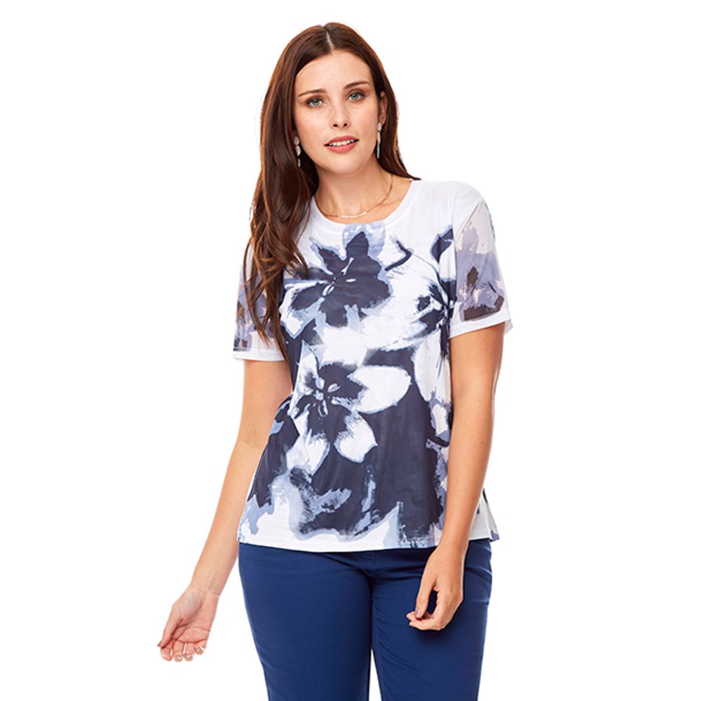 polera de malla mujer