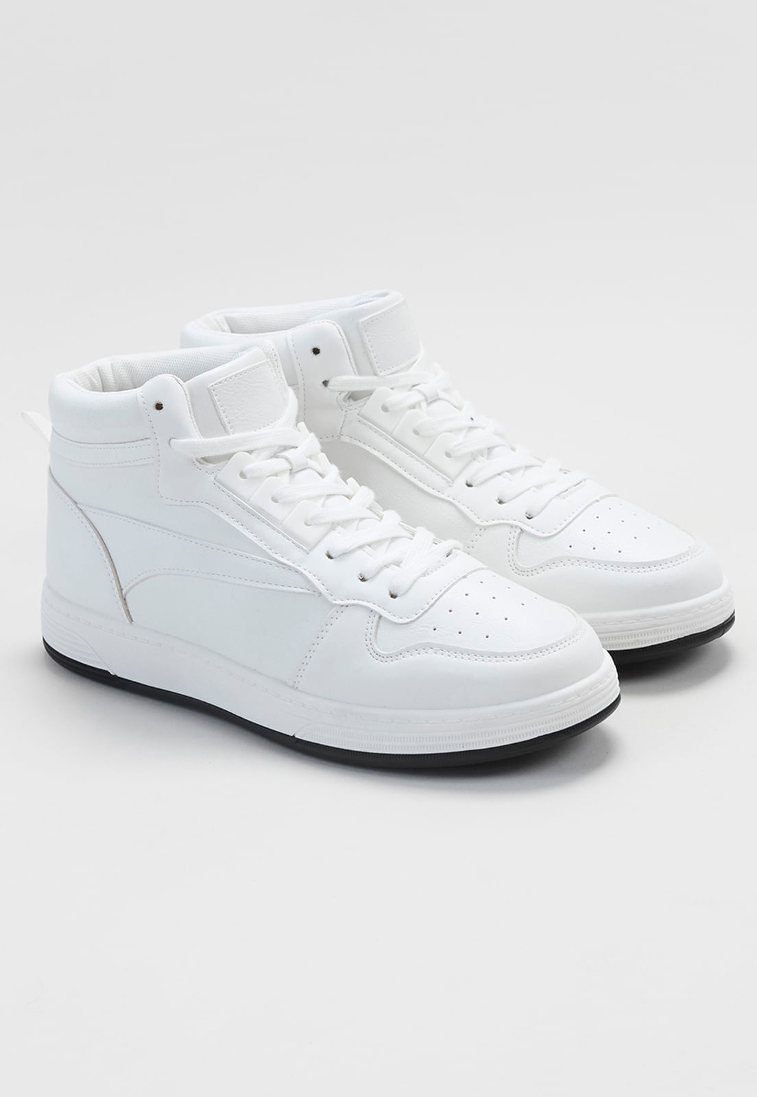 Zapatilla Hombre Caña Alta Urbana Blanco